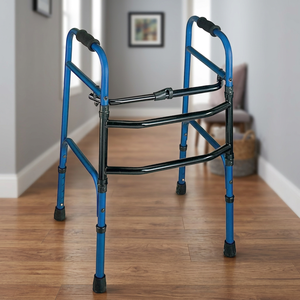Deluxe American Style Reciprocal Foldable Aluminum Healthcare Supply <b>Walkers</b> <b>Rollator</b>-Multi-color High Quality Stable Daily Use - Product Image 3