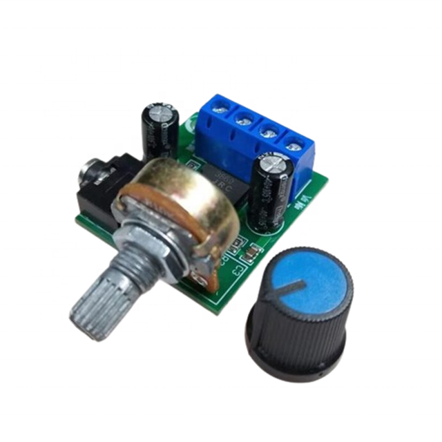 LM386 Audio Power Amplifier Board DC 3V~12V 5V Mini AMP Module Adjustable Volume LM386 Amplifier Board