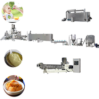 Machine automatique de fabrication de porridge instantané pour bébés, machine de production de céréales pour le petit-déjeuner des bébés