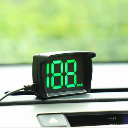 Black Car Hud Display, Obd+gps Head Up Display High Definition