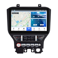 STWEI pour Ford Mustang 2015-2020 Autoradio Lecteur Multimédia Vidéo Android 15 4G WIFI GPS Navigation Carplay Android Auto