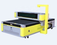 Machine de gravure laser CO2 AKC1325 à refroidissement par eau, contrôle Ruida 3 axes pour bois et caoutchouc, prise en charge IA, 150W-300W