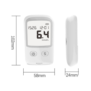 Moniteur de <span class=keywords><strong>glycémie</strong></span> en promotion – Lecteur de <span class=keywords><strong>glycémie</strong></span>, glucomètre, appareil de mesure du glucose <span class=keywords><strong>pour</strong></span> diabétiques, moniteur de <span class=keywords><strong>glycémie</strong></span> vétérinaire - Product Image 2