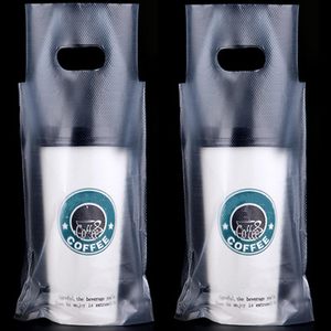 Bolsa de Plástico PE Personalizada para Vasos de Café, para Llevar y Entrega, para Envasado de Café y Jugos - Product Image 5