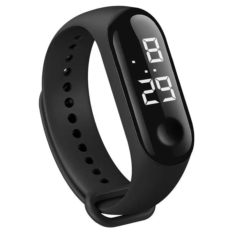 M3 Fashion Men Kids Sport Waterproof Silicone Bracelet Wrist Watches Touch Screen LED reloj digital Watch