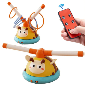 EPT Nouveau design Ensemble de jouets sportifs d'extérieur et d'intérieur 2-en-1 Balançoire/Jeux d'anneaux Machine d'exercice télécommandée Abeille pour enfants - Product Image 2