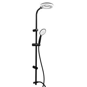 Ensemble de douche mural d'usine Salle de bain Choix de styles multiples Ensemble de douche Système de douche moderne en acier inoxydable chromé - Product Image 1