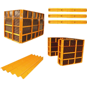 Coffrage en acier Q235 haute résistance pour béton, avec taille réglable, pour la construction et les murs, durable et réutilisable - Product Image 1