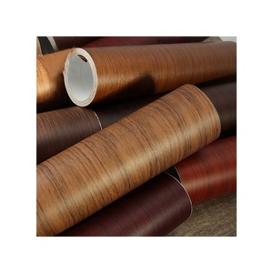 Barato, buena calidad películas de grano de madera mate en relieve de película de pvc para laminación - Product Image 5