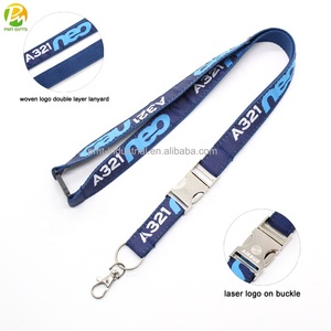 カスタム航空会社用ランヤード バーレーン国際空港織りランヤード 最小注文数なし - Product Image 6