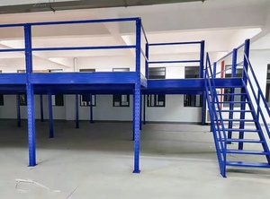 Sistema de Estanterías Metálicas Resistentes para Almacenes con Protección Anticorrosión, Instalación Encastrable, Estanterías Apilables Industriales Personalizadas - Product Image 4