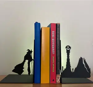 Vrijstaande Zwart Boek Einde 2022 Beste Unieke Decor Lord Metalen Boekensteun Decoratieve Gandalf Metalen Boekensteun