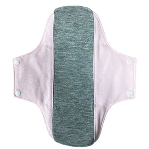 Yeniden kullanılabilir düz renk grafen kumaş sıhhi peçete yıkanabilir konfor nefes adet pedi - Product Image 3