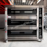 Équipement de boulangerie de four à gaz de nouvelle conception de septembre avec four de pont de machine de cuisson en pierre pour le pain