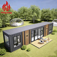 Maison conteneur modulaire petite maison préfabriquée préfabriquée avec chambre et salon petite maison mobile chalet de vacances