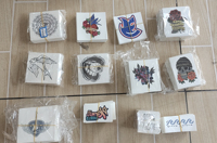 Autocollant de tatouage temporaire imprimé, style anime