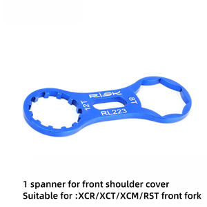 Chiave per Forcella Anteriore <span class=keywords><strong>Bici</strong></span> RISK RL223 8T 12T, Strumento di Riparazione e Rimozione per XCR/XCT/XCM - Product Image 6