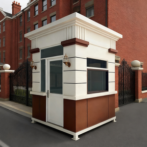 Kios Penjaga Hotel Desain Modern dari Baja Anti Karat Tahan Air dengan Garansi 2 Tahun untuk Penggunaan Luar Ruangan - Product Image 3