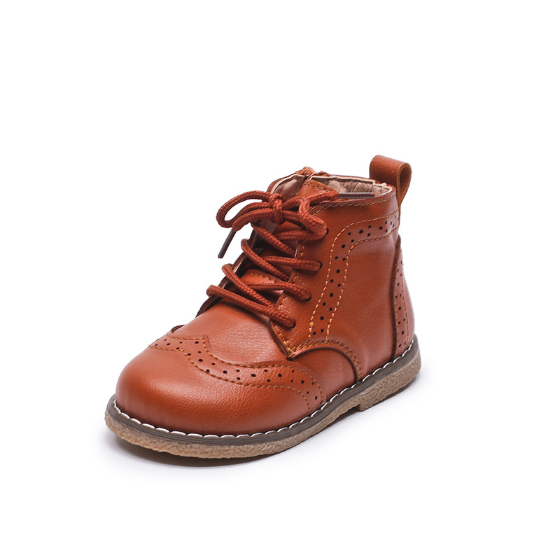 Botines de invierno 2019, zapatos de tacón plano para mujer, botines bajos  negros de PU, botas de Invierno para mujer con cordones para motocicletas -  AliExpress Calzado