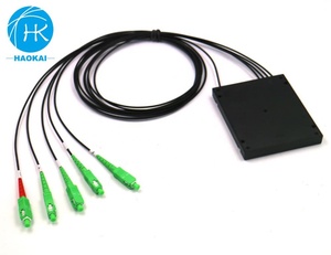 2.0 Mm ABS Module Sợi Quang <span class=keywords><strong>PLC</strong></span> Hộp <span class=keywords><strong>1X4</strong></span> Quang <span class=keywords><strong>Splitter</strong></span> Với SC/APC Nối - Product Image 5