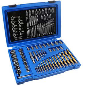Dispositivo di rimozione del dado a vite Multi-Spline portatile da 49 pezzi <span class=keywords><strong>Set</strong></span> di punte per trapano a mano in cobalto - Product Image 1