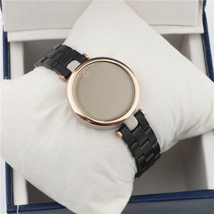 Correa de <span class=keywords><strong>Reloj</strong></span> de Acero Inoxidable de 3 Eslabones para <span class=keywords><strong>Mujer</strong></span>, Compatible con el <span class=keywords><strong>Reloj</strong></span> <span class=keywords><strong>Inteligente</strong></span> <span class=keywords><strong>Garmin</strong></span> Lily, Correa de Repuesto - Product Image 2