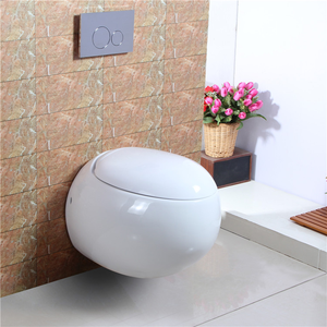 Nuovo Cupc Egg Square Design colore bianco wc sospeso in stile turco - Product Image 4