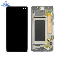 Écran d'affichage pour Samsung Galaxy S10 S 10 Plus SM-G973F S10plus Écran de remplacement pas cher Écran Super AMOLED OLED
