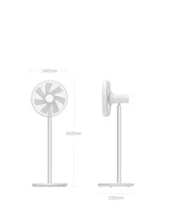 Arrival Global Version Xiaomi Youpin Smartmi Build In Battery Electric Rechargeable DC Frequency Conversion Floor Fan 2 Series