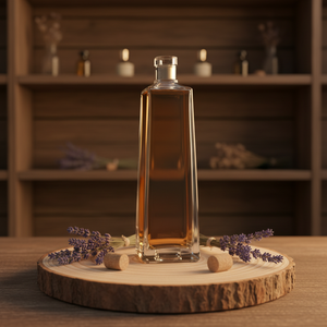 Botella de Tequila Vacía Transparente Rectangular de 500ml 700ml 750ml, Botella de Vidrio para Licor, Ginebra, Ron, Vodka, <span class=keywords><strong>Mezcal</strong></span> con Tapones de Corcho de Madera - Product Image 5