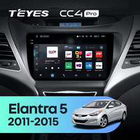 TEYES-CC4 PRO pour Hyundai Avante Elantra 5 JK GD MD UD 2011 - 2015 CarPlay Android Auto 2DIN