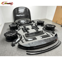 Nouveauté - Kit carrosserie en fibre de carbone sèche style MSY - Accessoires automobiles avec capot en carbone - Pare-chocs et lèvres de pare-chocs pour Range Rover Vogue