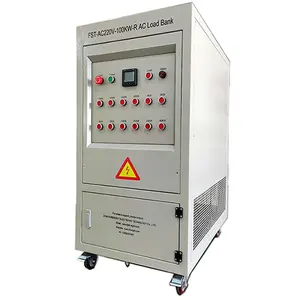 Local/Manual Control 100kw AC Load Bank with Digital Meter for 220v Generator Load Testing 1 Year Warranty
