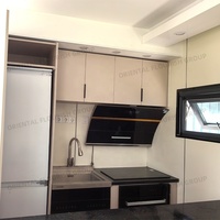 Maison mobile préfabriquée tendance 2025, cabine moderne, éco-navire, mini-aéronef, capsule d'hôtel, capsule spatiale
