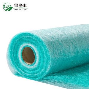 Filter Lantai Media Fiberglass G4 untuk Filter Cat Stop Spray Booth, Filter Fiberglass 60mm Grosir - Product Image 1