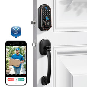 आर्फा कीलेस एंट्री वाई-फाई डोरबेल कैमरा फिंगर प्रिंट स्मार्ट डेडबॉल्ट दरवाजा लॉक लॉक - Product Image 1
