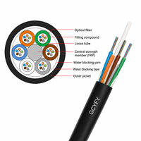 Câble optique micro-conduit à soufflage d'air GCYFY à livraison rapide, monomode, 48 fibres, G652D