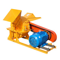 Broyeur multifonctionnel de branche de bois de bon prix paille d'épi de maïs écrasant la machine de guillotine machine de broyeur de sciure de bois