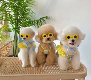 Pakaian renang anjing peliharaan setelan Bikini untuk baju renang anjing pakaian musim panas anak anjing baju renang pantai Bling gaun musim panas hewan peliharaan seksi - Product Image 5