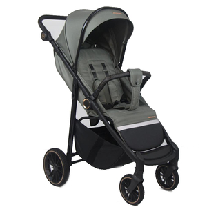 <span class=keywords><strong>Passeggino</strong></span> Moderno in Lino Oxford con Telaio Leggero in Lega di Alluminio, Carrozzina per Neonati con Cintura di Sicurezza a Cinque Punti - Product Image 4