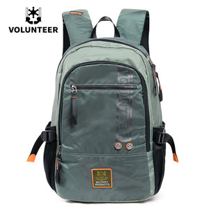Volunteer Men's Travel <b>Backpack</b> <b>Large</b> Capacity Outdoor Laptop Bag 14 Inch Military Style Black - Product Image 4