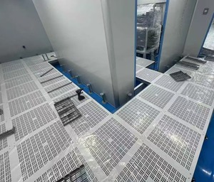 Китай, лучшее управление алюминиевым воздушным потоком, напольная панель, вентилированный перфорированный настил для доступа - Product Image 6