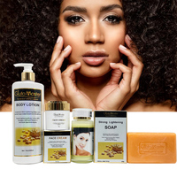 Gluta Master Secret Terminal Blanc pour Peau Caramel avec Collagène Glutathion Kit de Soins Éclaircissants Puissants