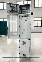 Gabinete de Distribución de Alta Tensión (35kV) con Aislamiento de Gas, Tipo Inflable, Metálico, para Interiores, Especificaciones Personalizables