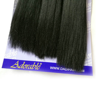 BELEZA T1B/BUG #   YAKI WAVE 6 pièces 170G 10"12"14" Extensions de cheveux lisses à double tressage, vente en gros d'usine, tendance