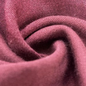 Tejido de punto de 250g de <span class=keywords><strong>lana</strong></span> <span class=keywords><strong>merino</strong></span>, modal y acrílico lyocell cepillado, ecológico, antibacteriano, de peso medio, cálido, para suéteres de mujer. - Product Image 4