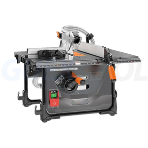 Scie à table industrielle sans poussière 2000W, multifonctionnelle, réglable, pour le travail du bois, coupe oblique - Product Image 3
