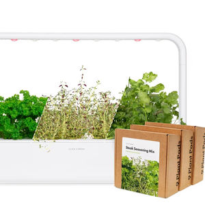 Big Steak Assaisonnement Kit Smart Garden 9x Thym Frisé Persil Coriandre Plante Dosettes Plus 3x <span class=keywords><strong>Basilic</strong></span> 3x Mini Pots De Fleurs Jardinières - Product Image 3