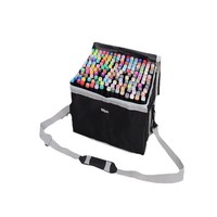 Ensemble de 80 marqueurs en plastique multifonctionnels pour l'école et la peinture artistique, stylos pour enfants, papeterie avec design Aturks