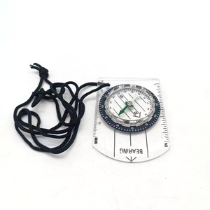 Multifunctional Compass With Ruler And Bearing Scale For Outdoor Camping Mountaineering Navigation Use - Product Image 1